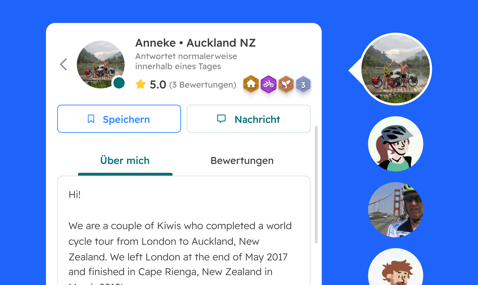 Web-App-Profilvorschau